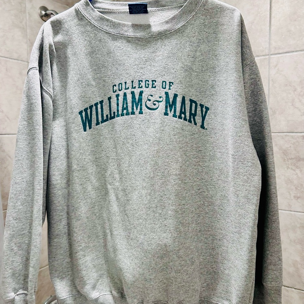 William and Mary College Crewneck College Sweatshirt men’s large